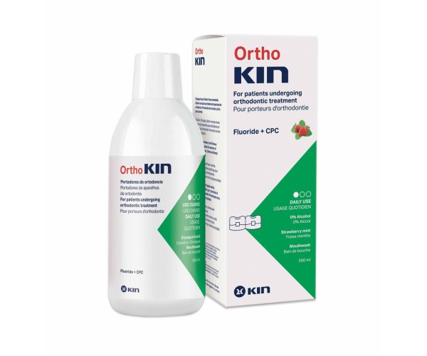 Nước súc miệng dành cho răng niềng Ortho Kin (500ml)